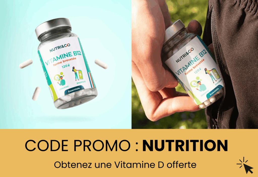 complément pour supplémenter en vitamine B12 de la marque nutri and co